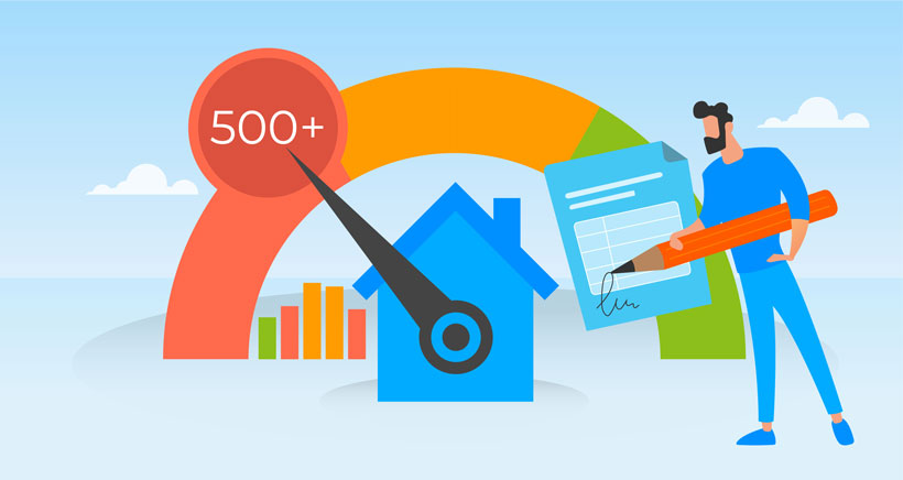 buying house with bad credit header