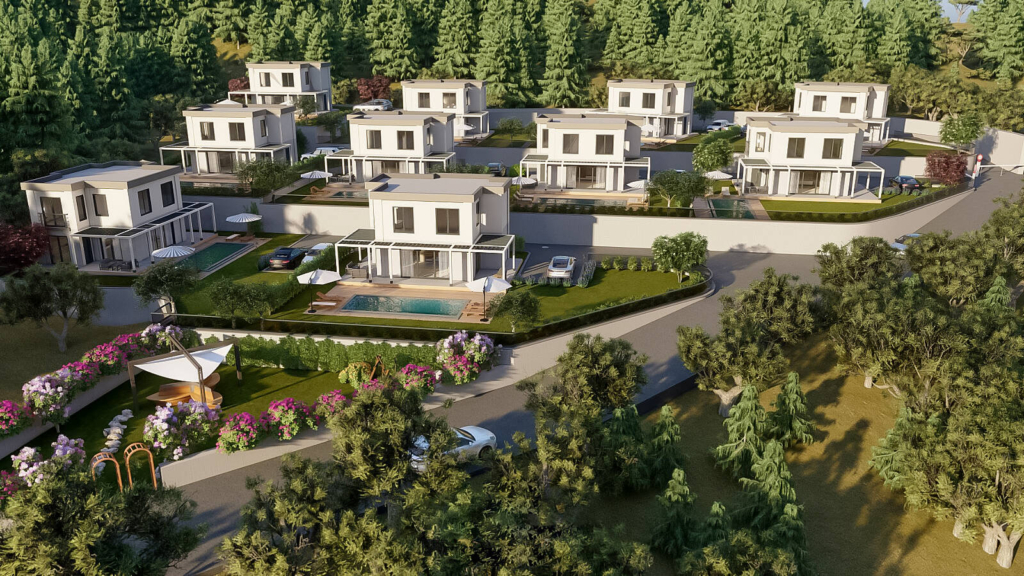 Luxury Detached Villas Harmonizing with Nature in Bodrum 1 dis 7 2 14 1