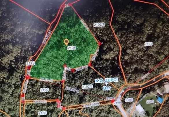 Cadastral parcels
