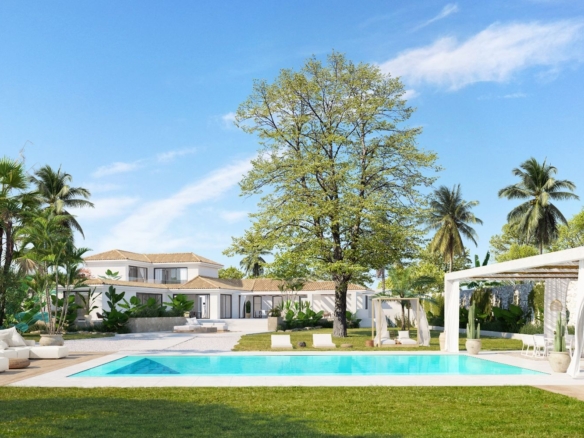 villa pool