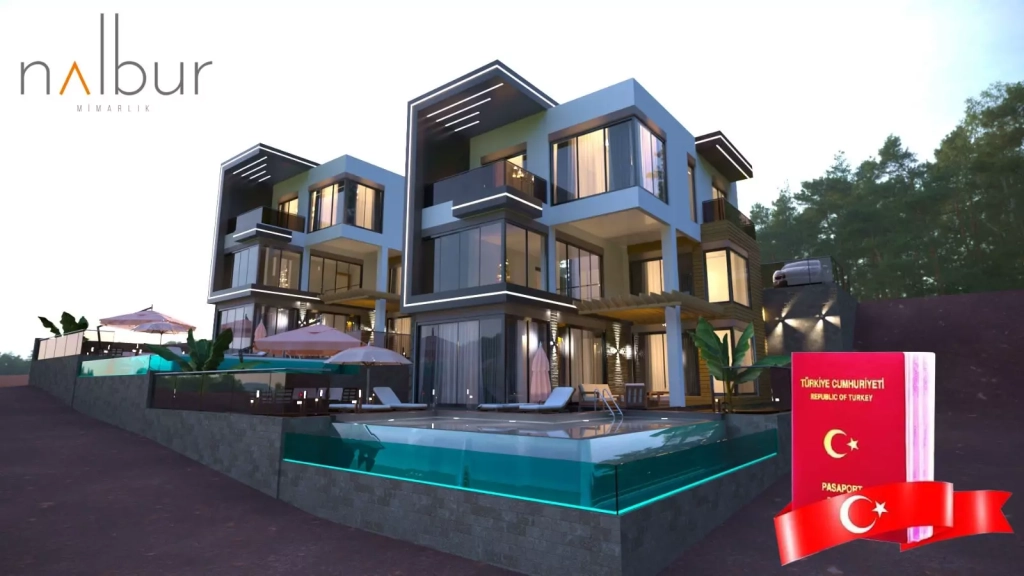 Luxurious Villas in Kargicak - Your Gateway to Turkish Citizenship 1 1 min 6