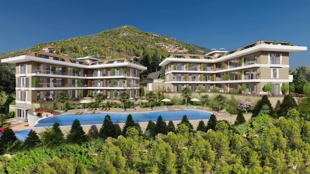 Tranquil Hillside Retreat in Alanya 1 1 min min 4