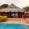 Tropical Red house 2
