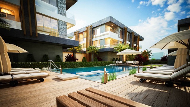 Spacious 3-Bedroom Properties with Pool and Turkish Bath in Yalova 1 dis 1 Medium