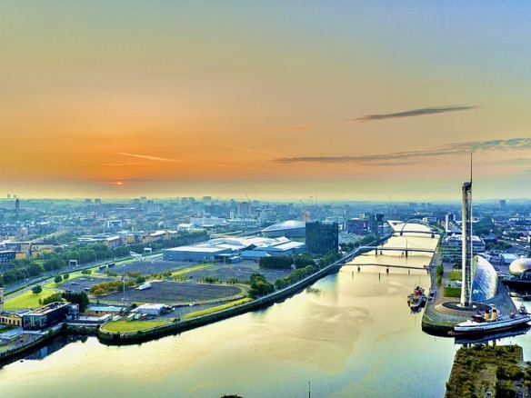 Dawn over Glasgow 48659596342