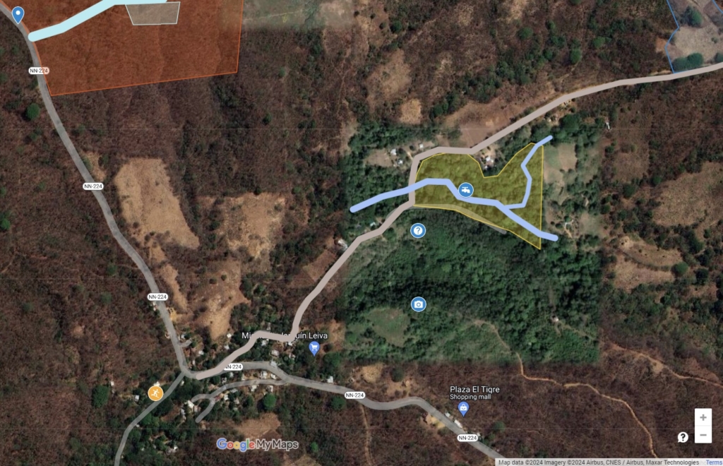 Forest Oasis with Year-Round Water Access 1 Plan Google Map