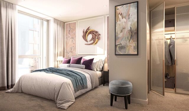 Modern 2-Bedroom Apartment in Fulham, London with stylish decor and spacious layout.