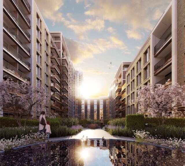 Luxury 4-bedroom apartment in Fulham, London, with elegant design and landscaped gardens.