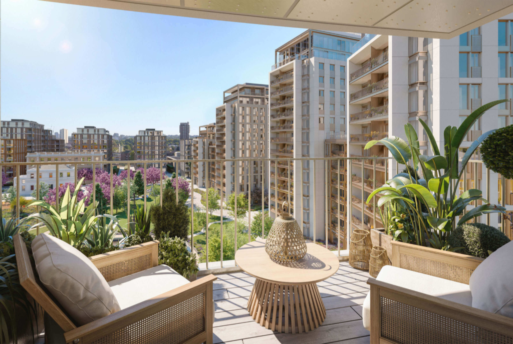 Luxury 2-Bedroom Apartment in Fulham, London 1 10 vb5139423 balconygarden v1716562439 5