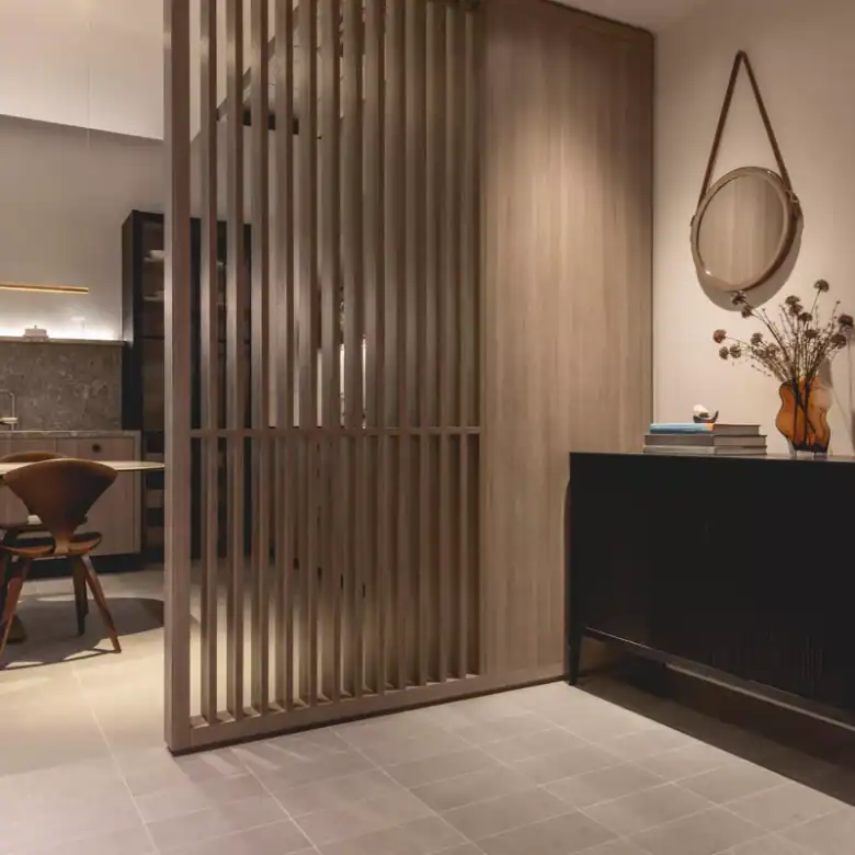 Modern interior view of Capella King's Cross luxury apartments and townhouses for sale.
