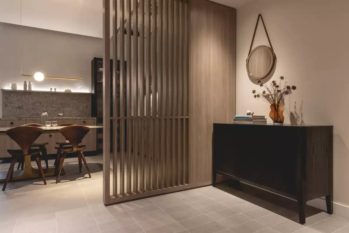 Modern interior view of Capella King's Cross luxury apartments and townhouses for sale.