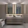 Luxury Chelsea waterfront residence bathroom with modern fixtures.