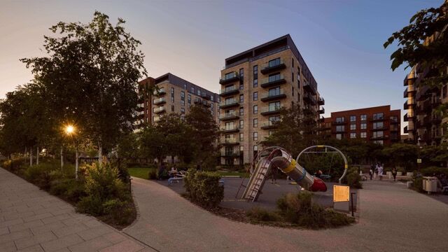 Spacious 3-bedroom apartment in Southall, London, with contemporary design and balcony views.