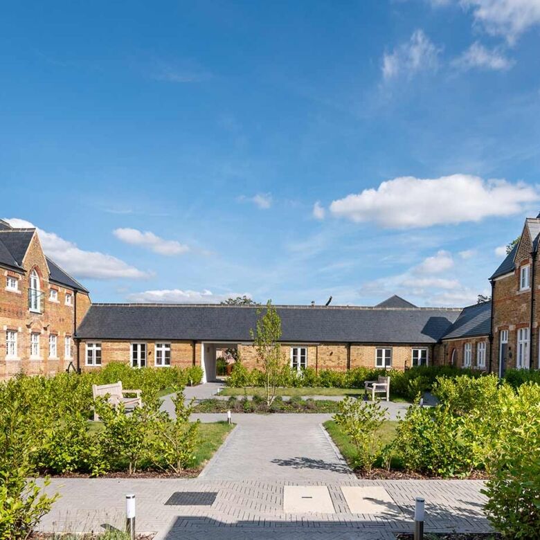 Elegant houses in Enfield showcasing royal architecture and historic surroundings.