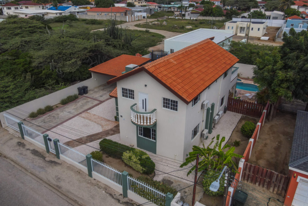 Exquisite Luxury Villa with Pool in Prestigious Oranjestad 1 DJI 0193 1170x785 1