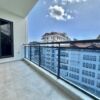 Spacious balcony with city views in a modern 2+1 apartment in Alanya Guller Pınarı. Perfect for comf.