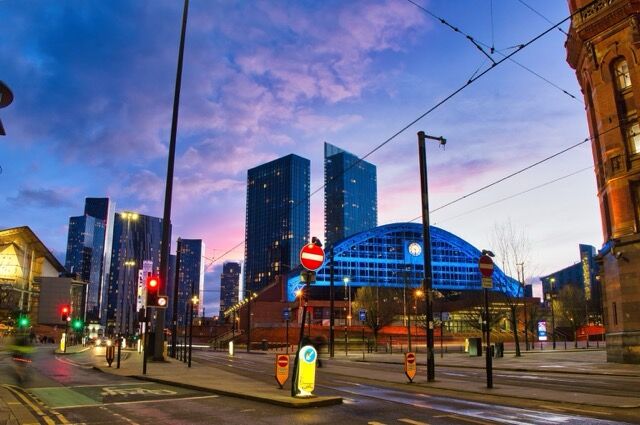 Luxury penthouses with city views in Manchester's vibrant downtown area.
