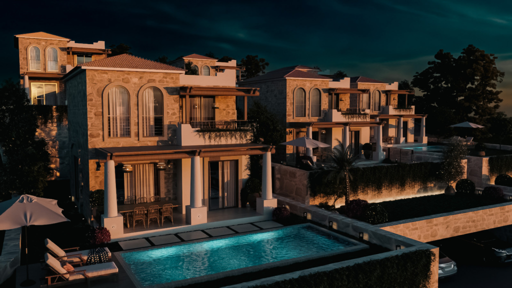 Villas with Panoramic Sea and Private Pools in Bodrum 1 s6 15