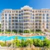 Spacious 1-bedroom apartment with sea views in Harmony Suites 10, Sveti Vlas, Bulgaria.
