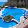 Pool and sea view studio in Midia Grand Resort, Aheloy, near the beach.