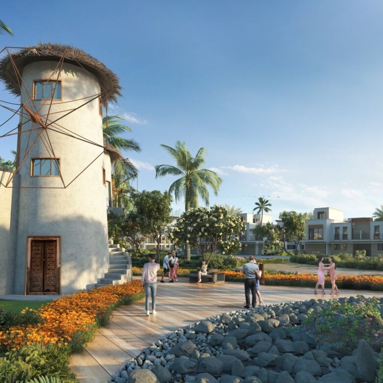 Greek Island Living in Dubai - A Mykonos-Inspired Lagoon Community.