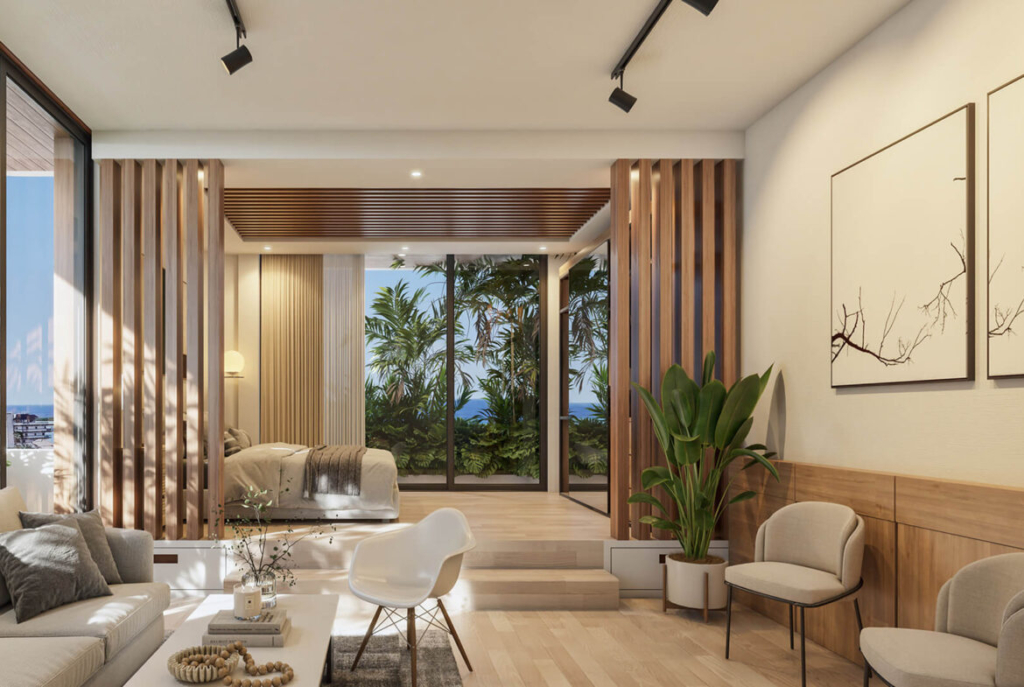 Oranjestad -Condominium to be Built: 3rd-Floor Unit 302 1 Single 1 Aruba 3D 9 1170x785 1