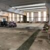 Industrial warehouse interior with open space in Romania for sale.