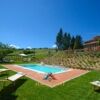 Beautiful agricultural estate with a swimming pool in San Casciano dei Bagni, Tuscany, offering scen.