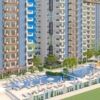 Modern apartments close to the sea in Mahmutlar, Alanya, offering luxury living with stunning views.