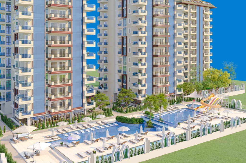 Modern Apartments in a Prime Location Close to the Sea in Mahmutlar, Alanya 1 010 Large 1
