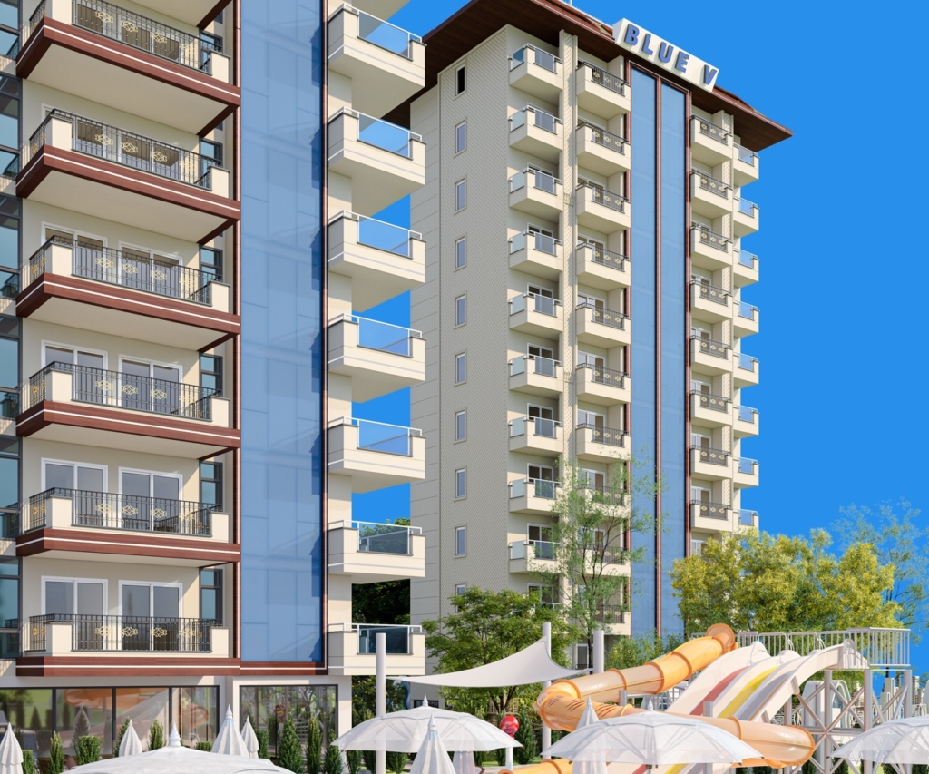 Contemporary Coastal Residences with Rich Family Amenities in Mahmutlar, Alanya 1 016 Large