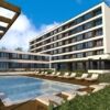 Modern apartments with pool in Sunny Beach complex.