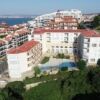 Bright 1-bedroom sea view apartment in Galateya, St. Vlas, just 150m from the beach, offering modern.