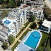 Sea view 2-bedroom apartment in Oasis, Ravda, with pool access and first-line beach location.