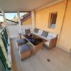 Bright balcony with seating area and scenic views in Passat, Sunny Beach.