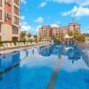 Pool area at Tarsis - Club & Spa in Sunny Beach, Bulgaria.
