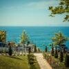 Sea view sunny and spacious 48 sq.m. studio at Imperial Fort Club, St. Vlas, offering stunning ocean.