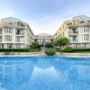 Luxury apartment complex with swimming pool in Sveti Vlas, Bulgaria.