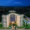 Elegant apartment building with scenic surroundings in Gazipasa.