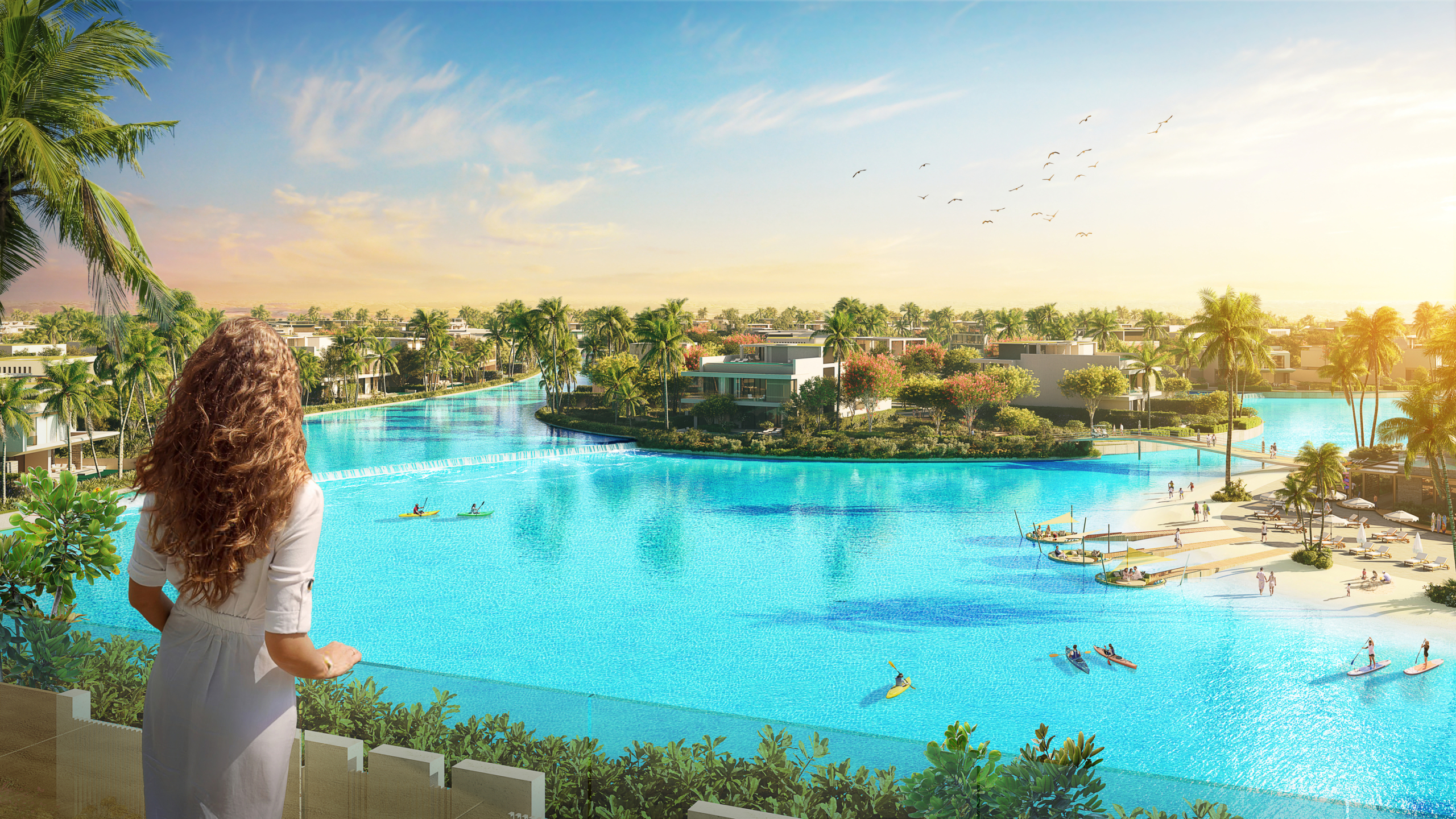 Lagoon-Facing 1BR Next to Opera in Dubai 1 23770800 AZIZI Balcony 20230908 scaled