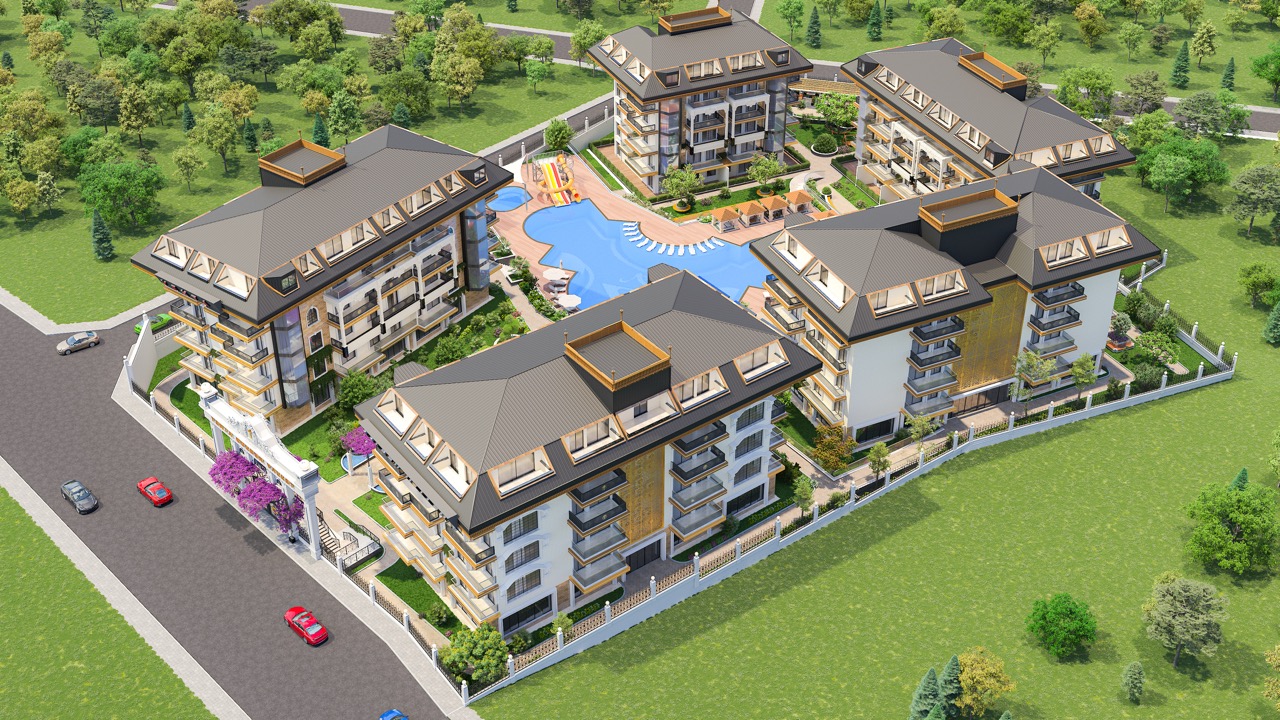 Tranquil Living Steps from the Beach in the Heart of Oba 1 009 Yekta Golden Valey Large