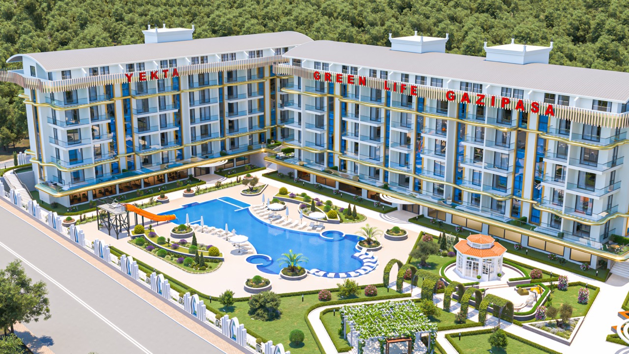 A Peaceful Coastal Escape Surrounded by Nature in Gazipasa 1 030 GLG Large