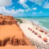 Beachfront land in Canoa Quebrada with stunning ocean views and easy access to the sandy beach. Perf.