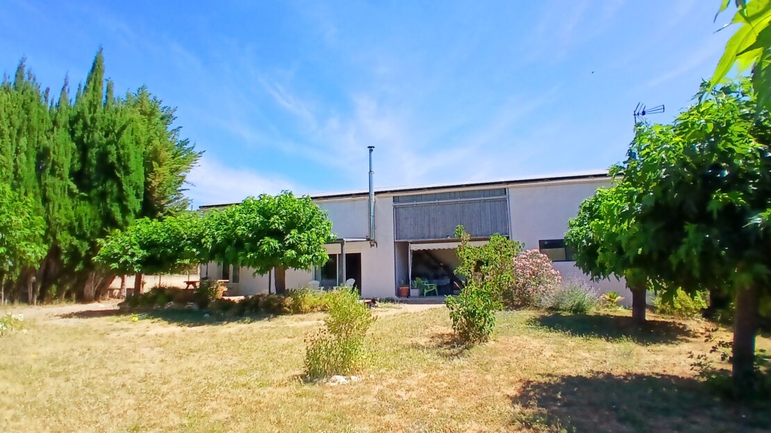 Delightful Detached House Of 132 M2 With 3 Bedrooms And Large Hangar Of 110 M2 On An Enclosed Plot Of 980 M2 In A Peaceful Setting. 1 CAU333720EA 1110x623 1