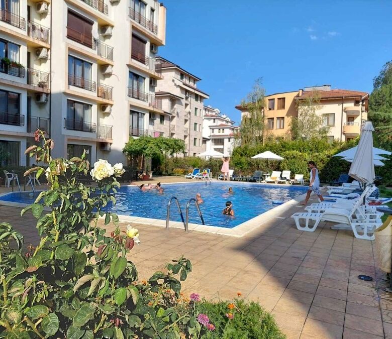 Spacious maisonette for sale, 76 sq.m., located in Amber Beach, in the heart of Sunny Beach.