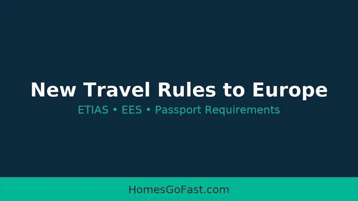 Etias Travel Rules for Non EU travellers essential guide