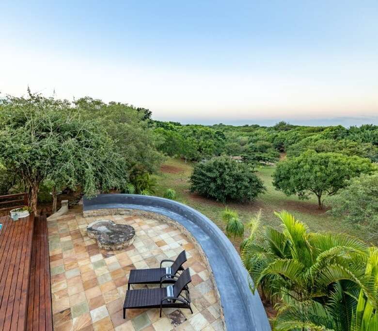 Luxury estate featuring a private pool and lush greenery in Hluhluwe Kwa-Zulu Natal South.