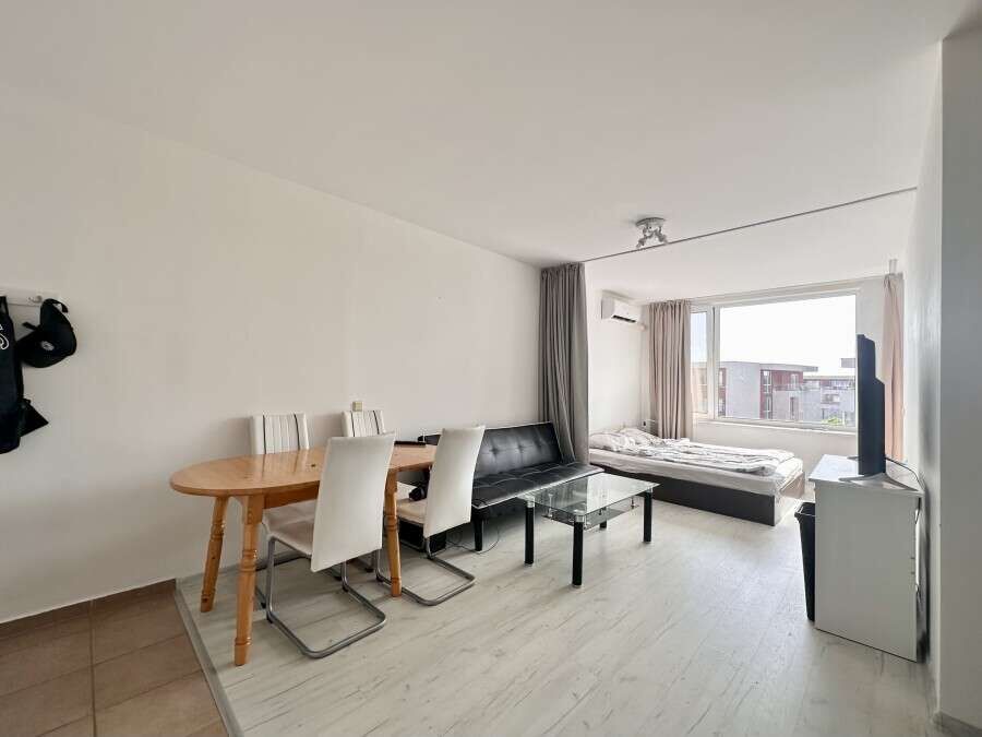 Bright 1-bedroom apartment with sea views in Nessebar Fort Club, Sunny Beach.