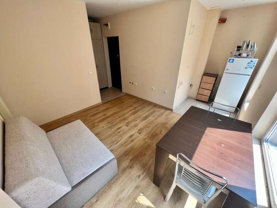 Bright interior of a 1-bedroom, 45 sq.m. apartment in Ravda's center, ideal for comfortable living o.