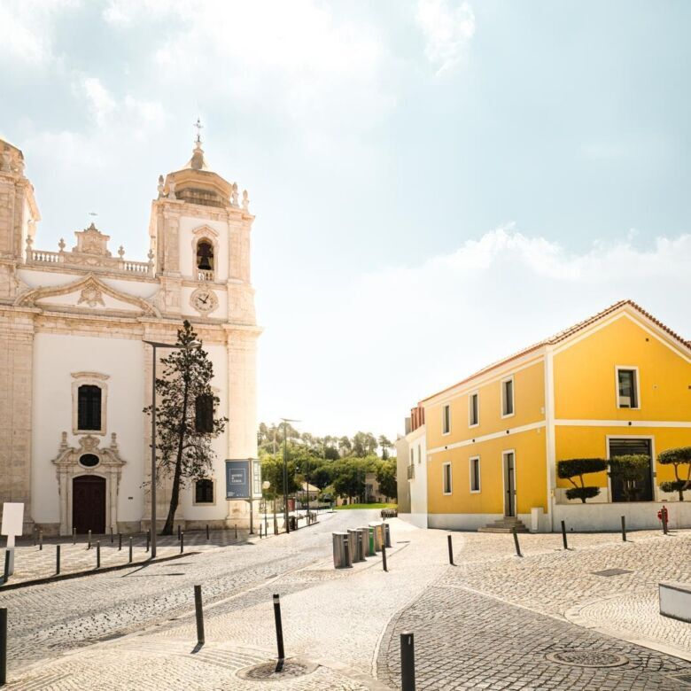 Charming boutique hotel in Leiria, Portugal, with historic architecture and modern amenities. Perfec.